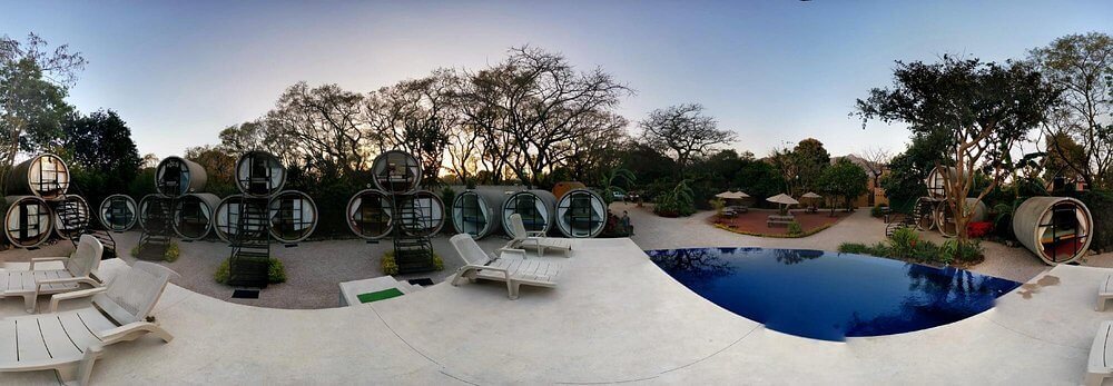 Como é passar a noite dentro de um tubo de concreto? Tubohotel