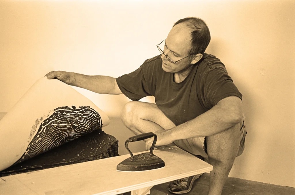 xilogravuras de árvores de Bryan Nash Gill