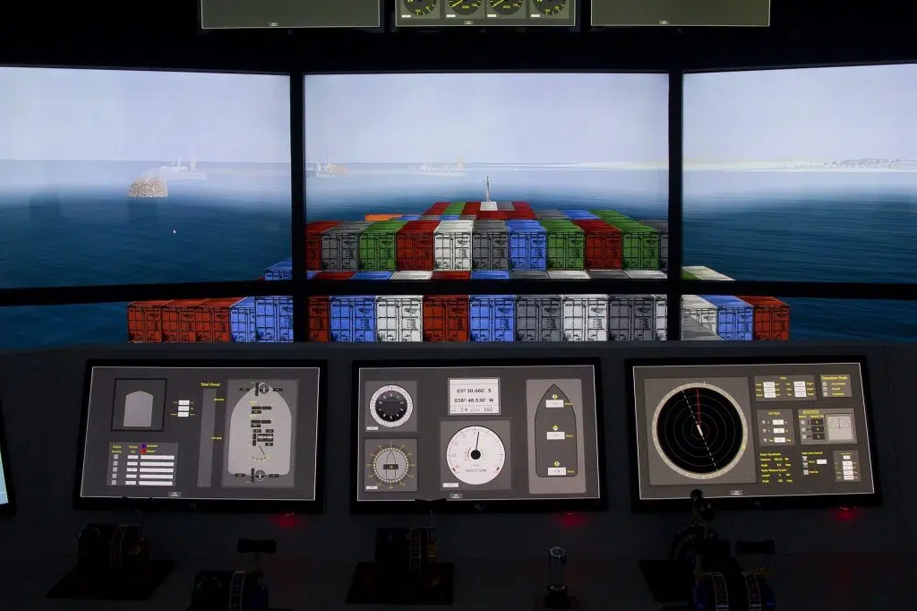 simulador navios