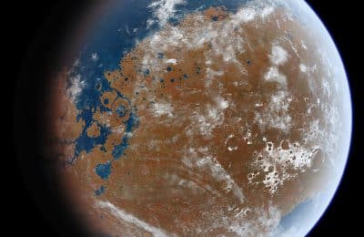 água em Marte