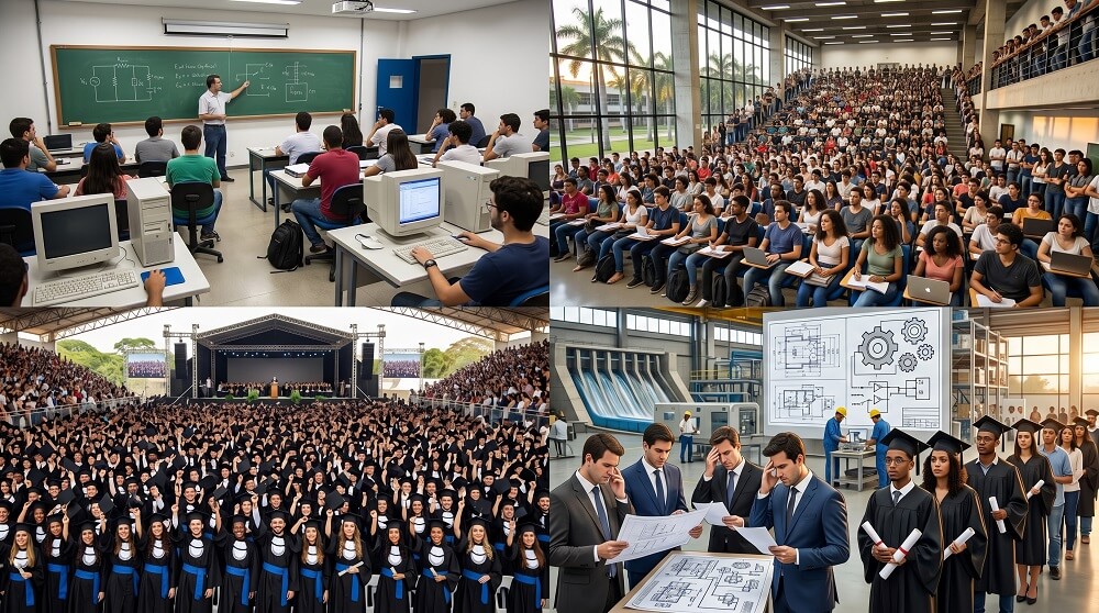 O Mercado de Trabalho e o Ensino de Engenharia no Brasil: Desafios e Realidade O Mercado de Trabalho e o Ensino de Engenharia no Brasil