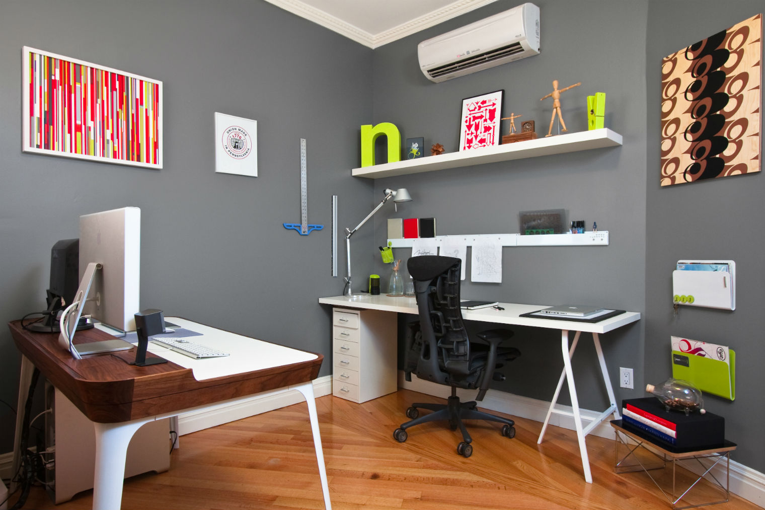 Ideias-para-decoração-do-seu-escritório-para se organizar e estudar