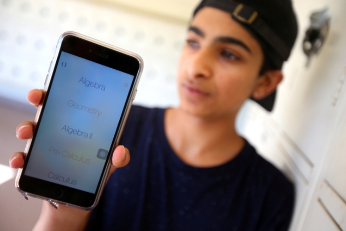 Gênio! Adolescente desenvolve app que resolve fórmulas matemáticas