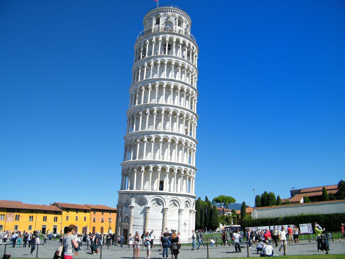 mistério da inclinação da Torre de Pisa