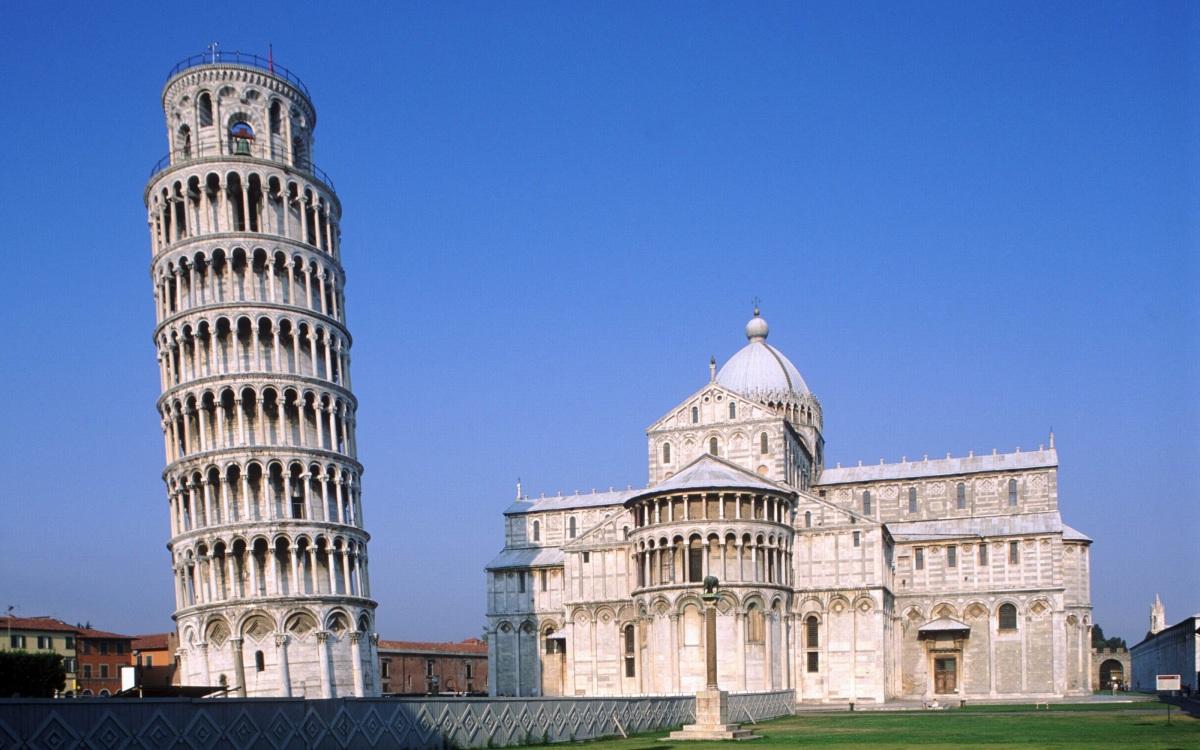 mistério da inclinação da Torre de Pisa