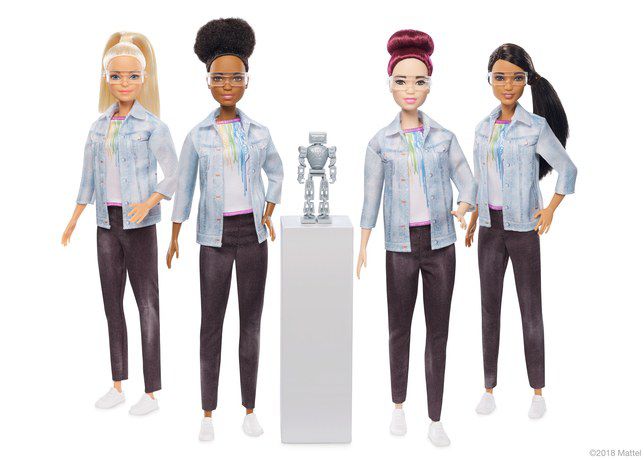 Barbie engenheira robótica