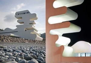 Conheça o design de edifício em zigue-zague na Geórgia