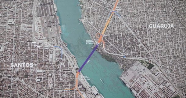 Conheça o projeto do túnel submerso entre Santos e Guarujá
