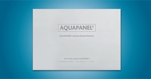 Vedação externa leve, resistente e de fácil instalação 