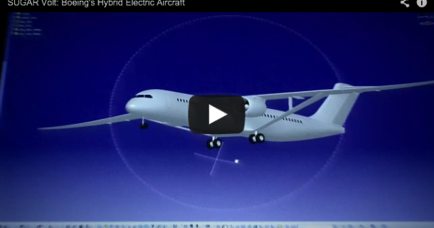 Avião-conceito híbrido da Boeing usa energia elétrica para voar Avião-conceito híbrido da Boeing usa energia elétrica para voar