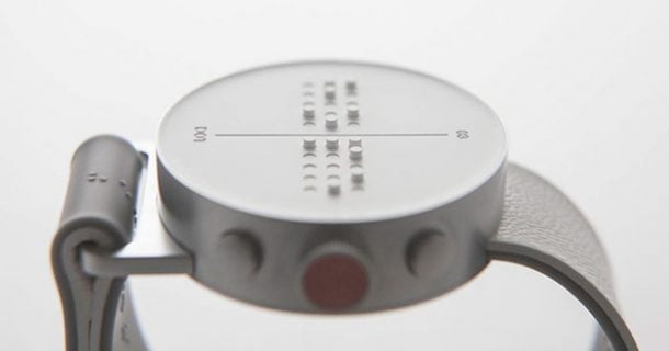 smartwatch em Braille