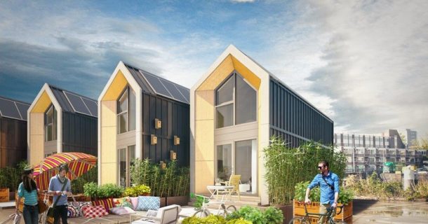 Heijmans ONE, o projeto holandês de casas móveis e compactas Heijmans ONE, o projeto holandês de casas móveis e compactas