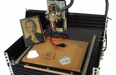 Estudante de engenharia cria máquina CNC Protoptimus