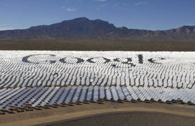 Usina de energia solar da Google entra em funcionamento e é a maior do mundo