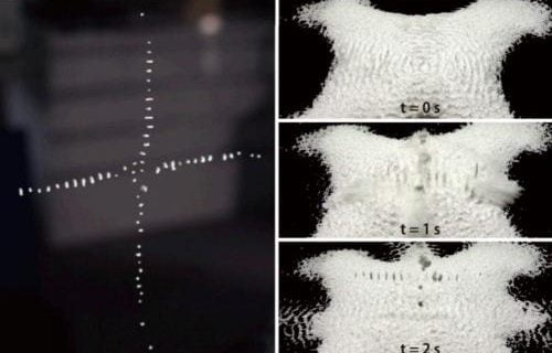 Aparelho manipula objetos no ar por ondas sonoras