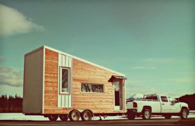 Canadense projeta minicasa itinerante e ecológica