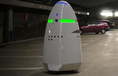 Robô é projetado para reduzir a criminalidade