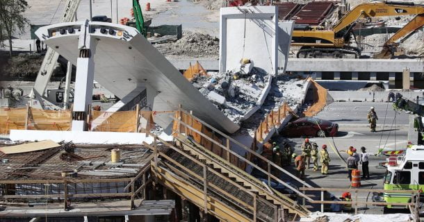 Importante: o que se sabe até o momento sobre a passarela que caiu em Miami