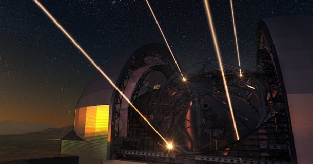 Telescópio com espelho de 39 metros de diâmetro está em construção no Chile