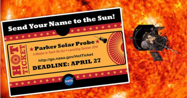 NASA convida usuários a enviarem seus nomes para o Sol. Saiba como incluir o seu!