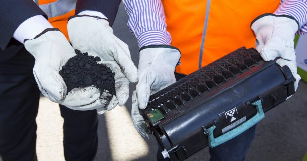 Toners de impressora são usados na pavimentação de ruas na Austrália