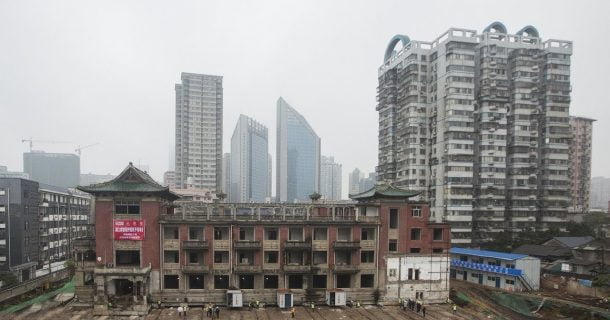 Chineses moveram um hotel