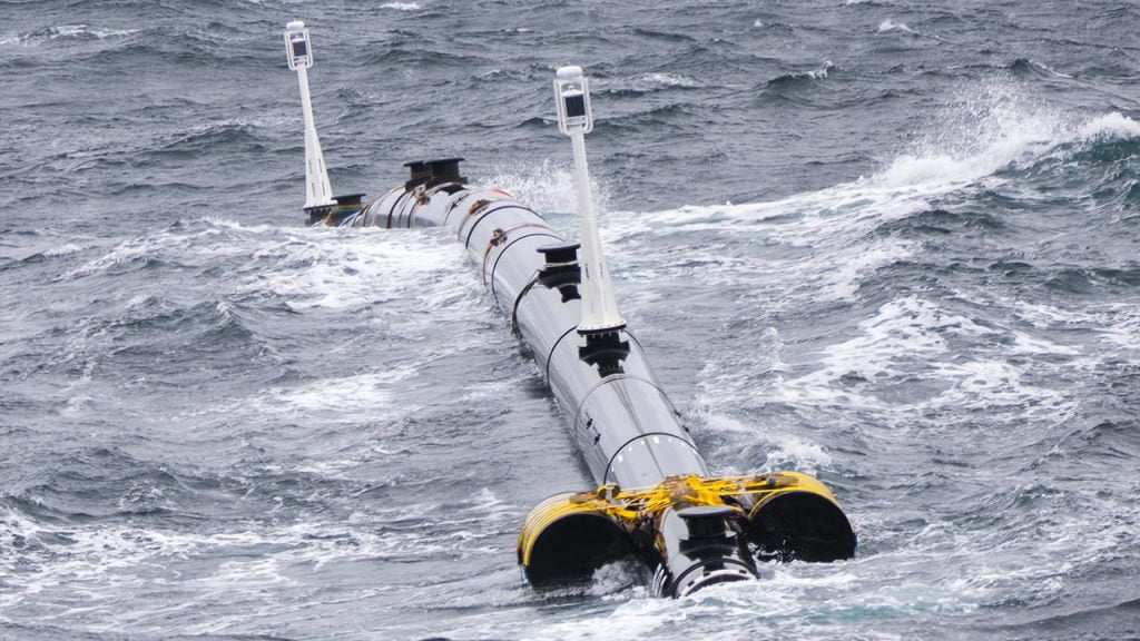 sistema de limpeza oceânica 'The Ocean Clean Up System 001'