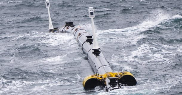 sistema de limpeza oceânica 'The Ocean Clean Up System 001'