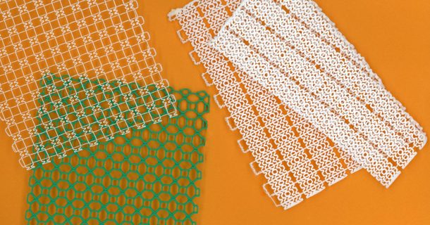 materiais flexíveis em 3D