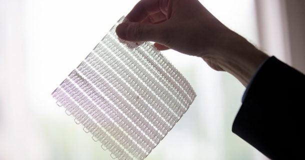 materiais flexíveis em 3D