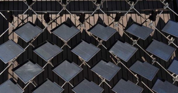 painéis solares móveis