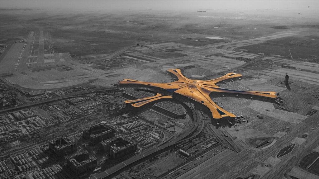 China inaugura o maior aeroporto do mundo China inaugura o maior aeroporto do mundo