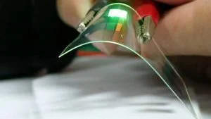 eletrodos orgânicos flexíveis com nanofios de prata