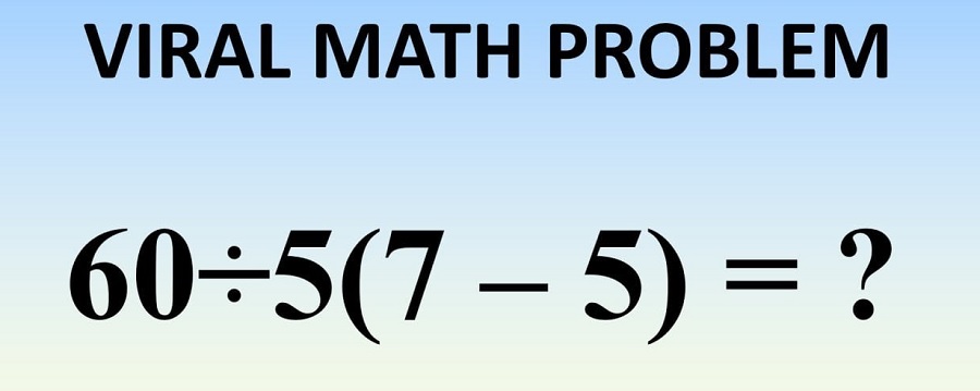 problemas matemáticos que dividiram a internet recentemente