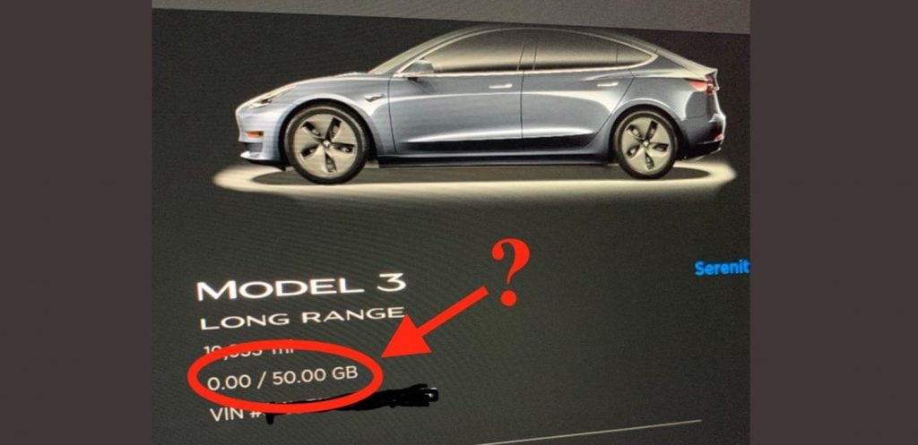conectividade paga em carros da Tesla