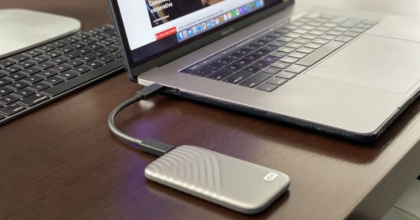 SSD my passport western digital conectado em computador