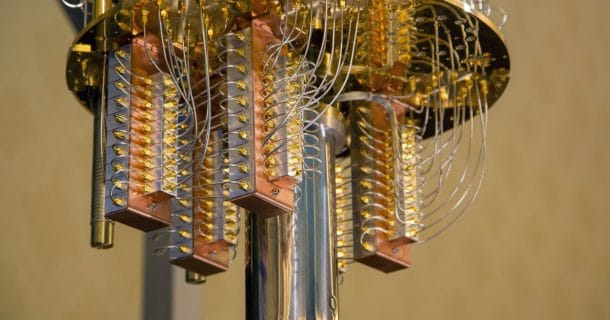 imagem de computador quântico