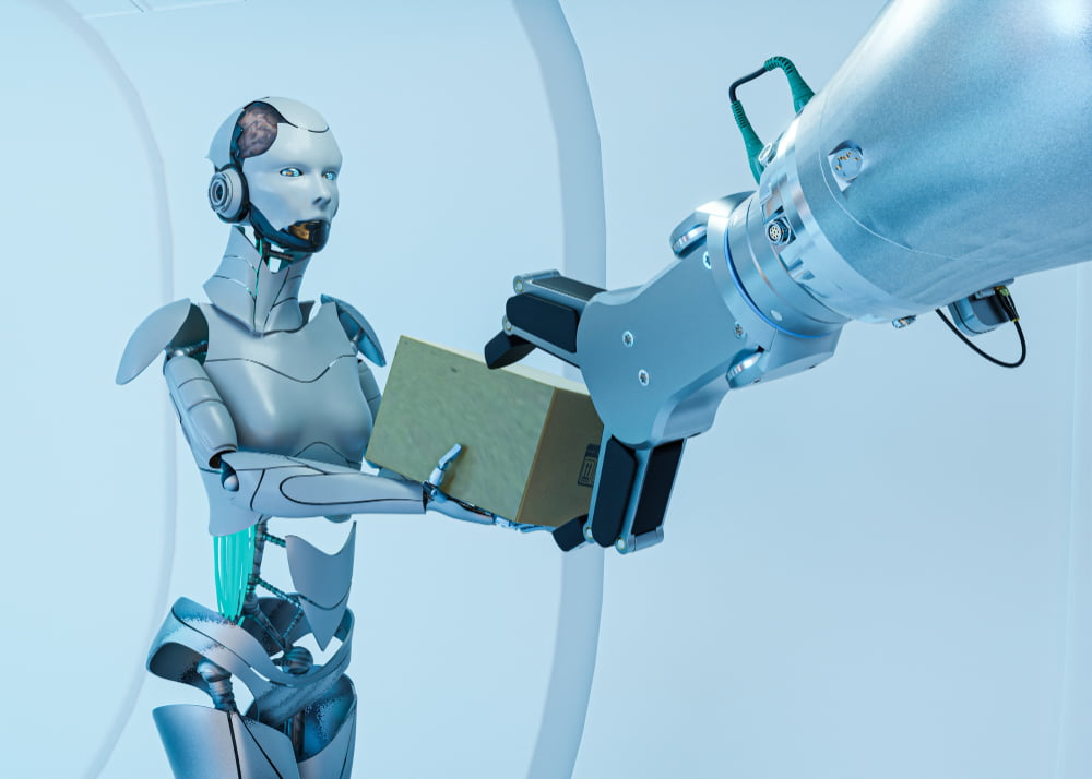 Automação industrial e o futuro do trabalho estão mudando mais rápido do que você imagina automação industrial - indústria com robôs