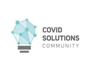 covid solutions community slogan
