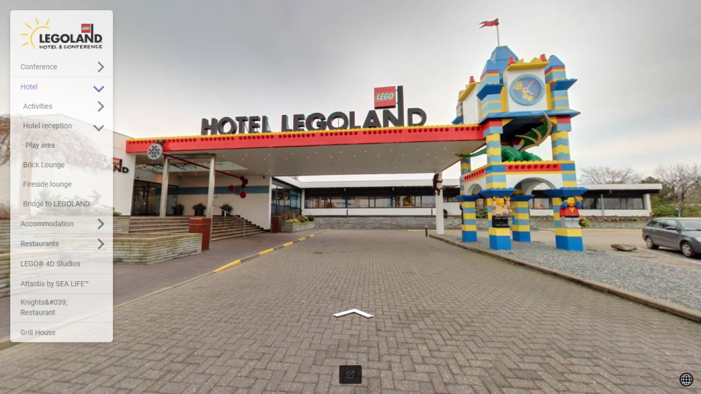 Tour virtual Hotel Legoland Engenharia 360