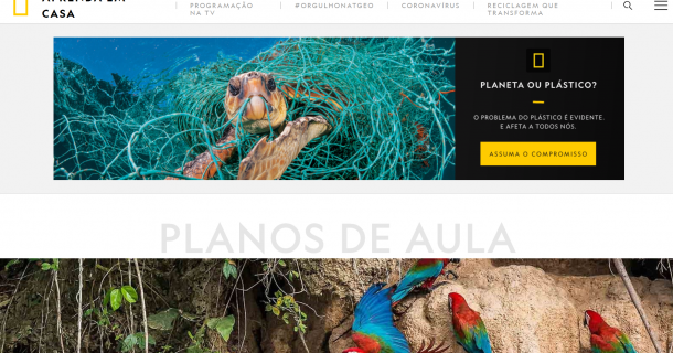 Aprenda em Casa National Geographic