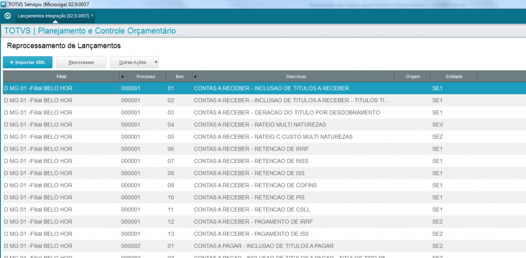 Imagem ilustrativa do sistema ERP TOTVS.