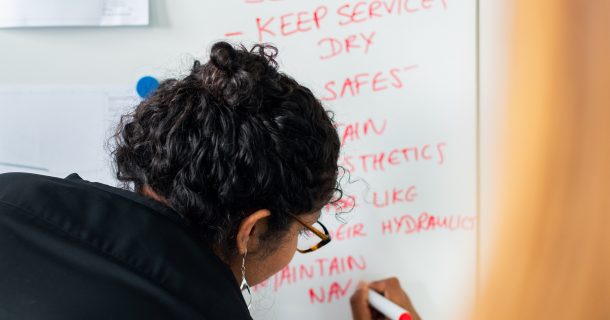 Liderança de engenheiros civis