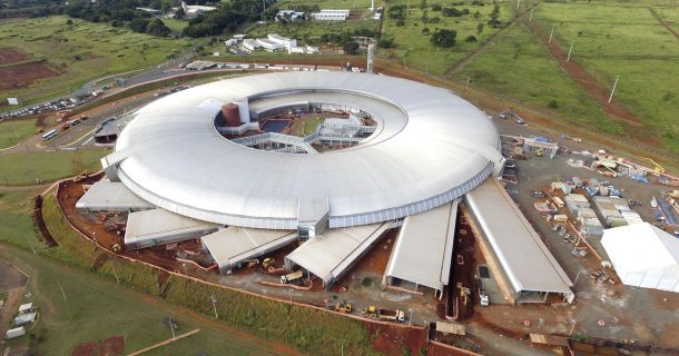 sirius acelerador de partículas imagem externa