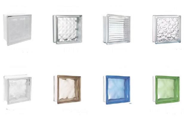 tipos de blocos de vidro construção