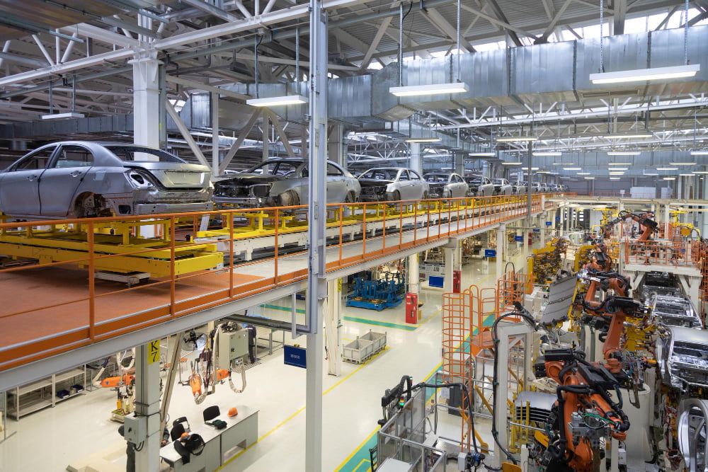 indústria automotiva