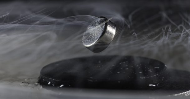 imagem do supercondutor criado à temperatura ambiente