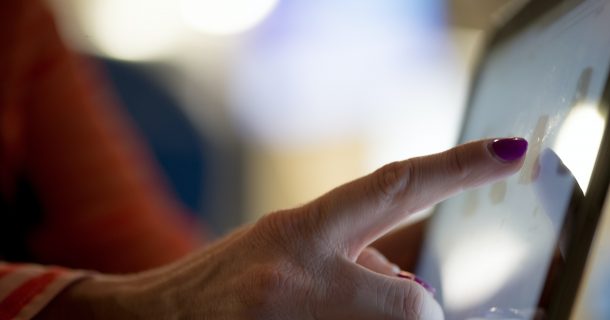 imagem ilustrativa de tela interativa