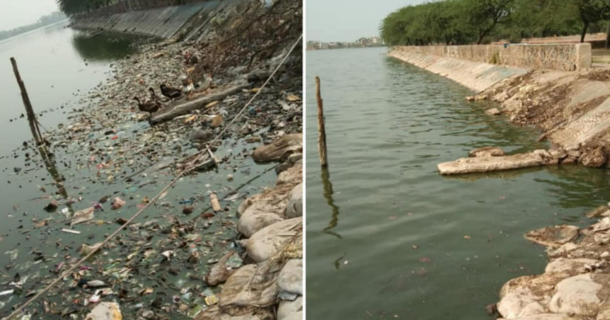 Indiano de 26 anos revitaliza lagoas mortas para lutar contra a crise hídrica