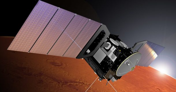 Satélite europeu descobre perda de água em Marte